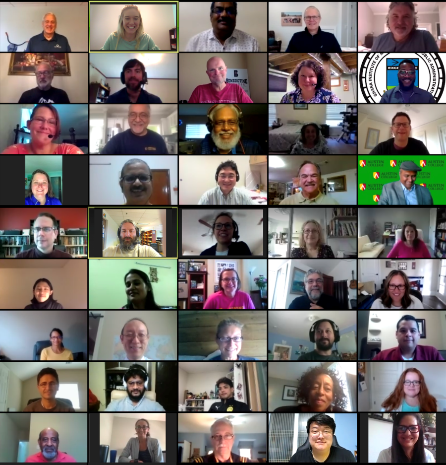 2020 Spring Webinar Train-the-Trainers group photo