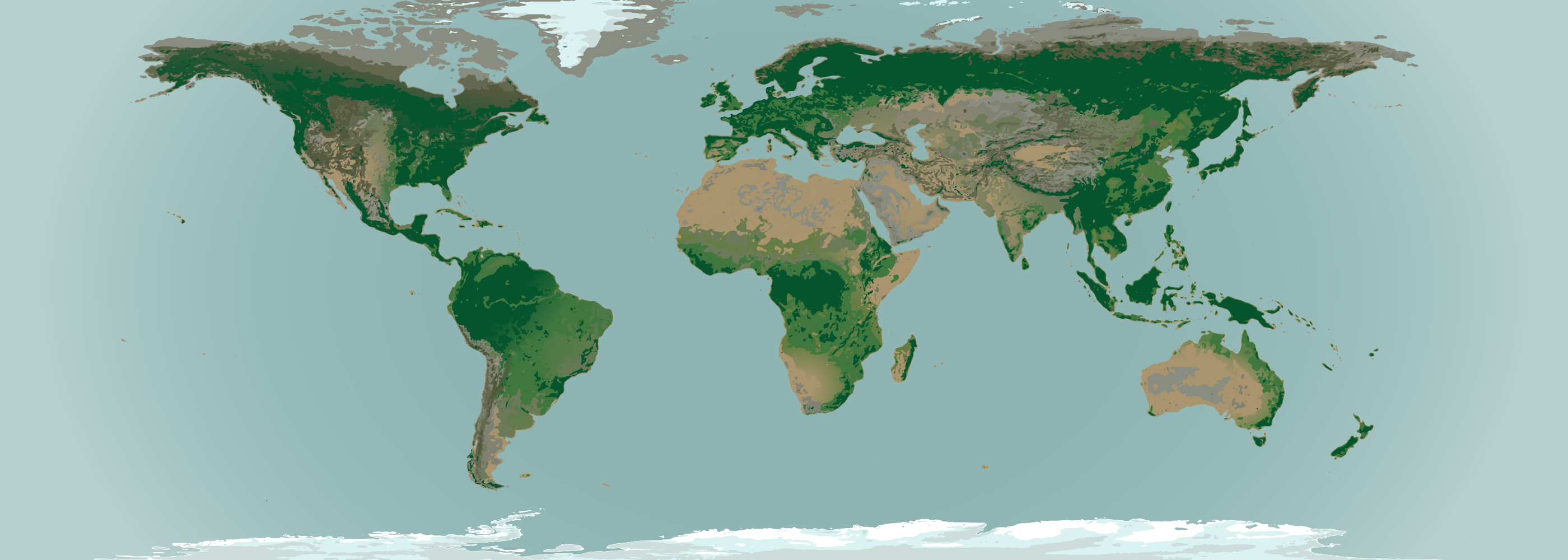 Map of the world